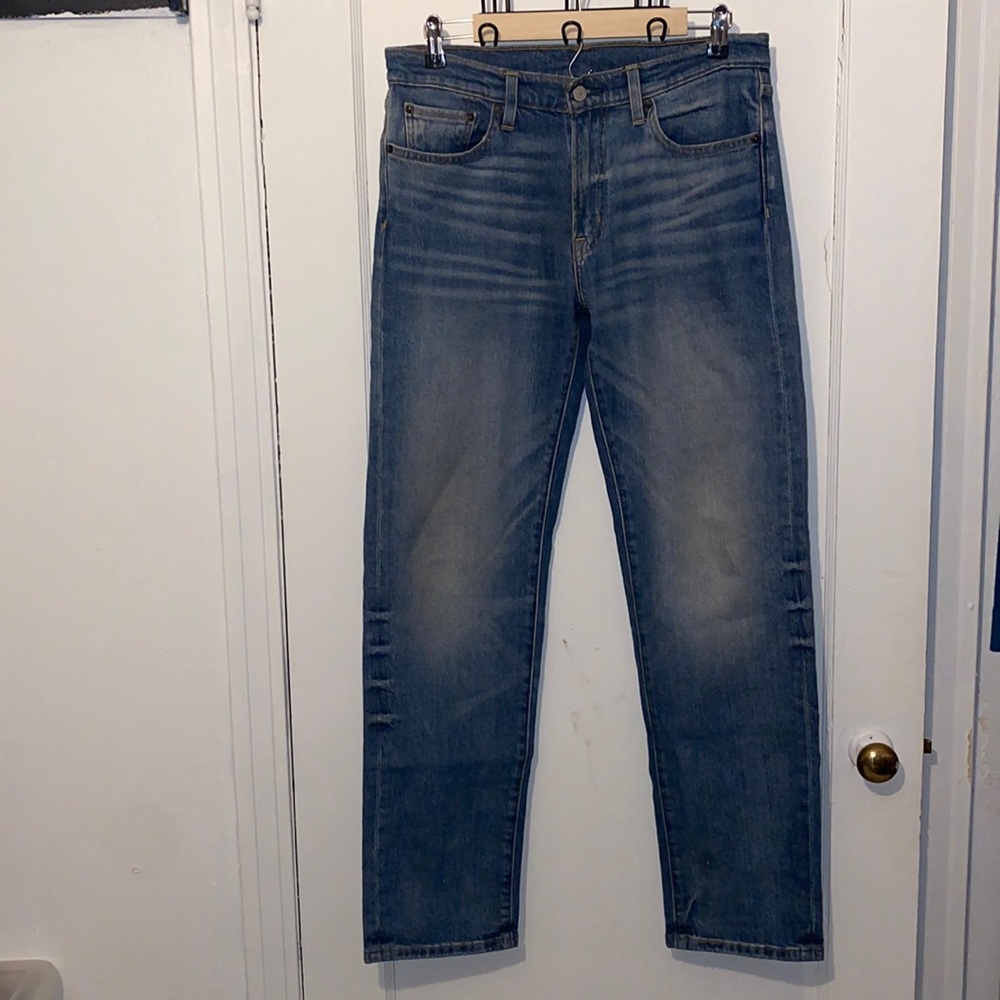 Frye straight leg denim jeans